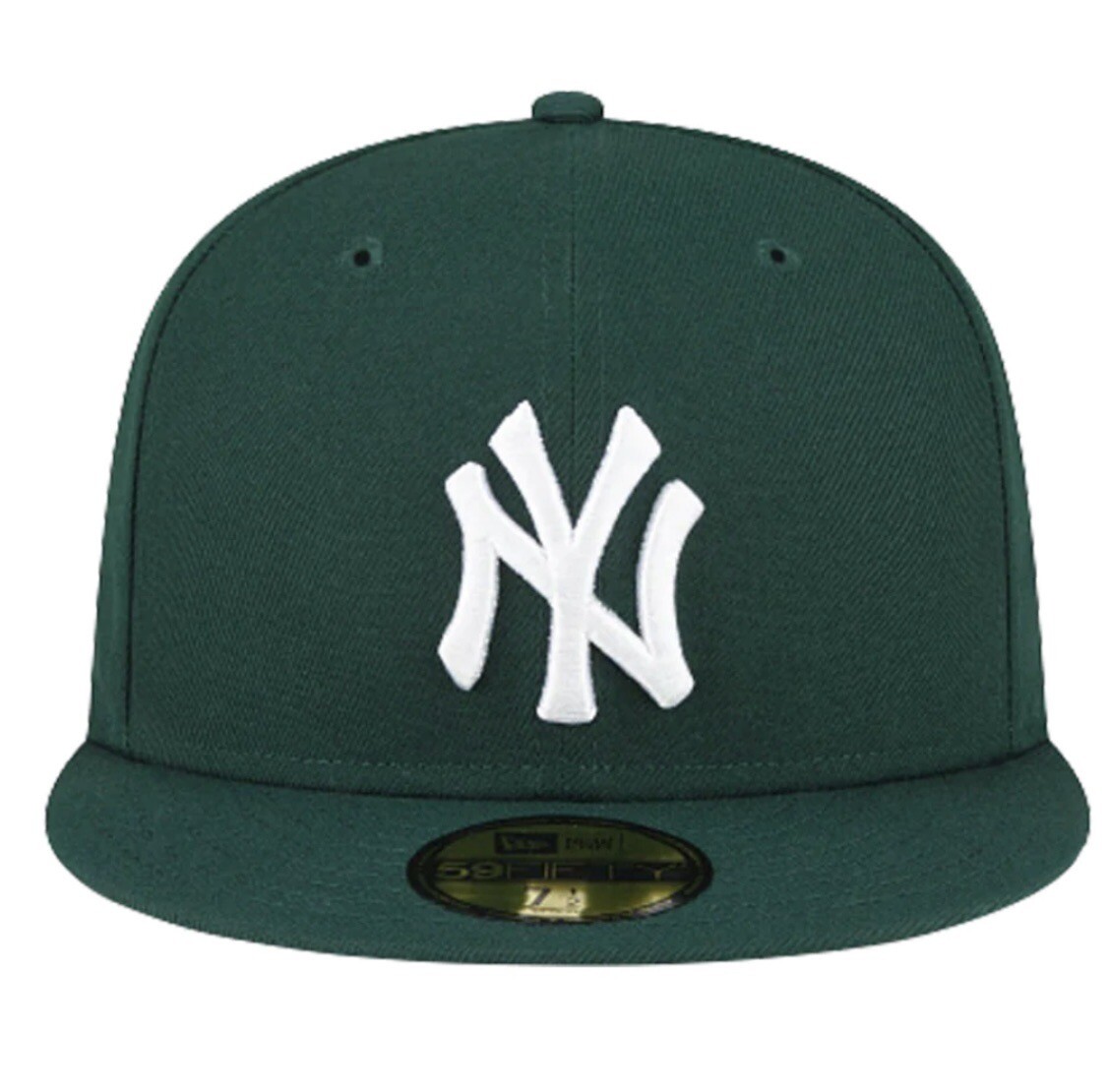 New York Yankees MLB New Era 59FIFTY Fitted Cap HAT 5950 DARK GREEN RETRO OG NEW