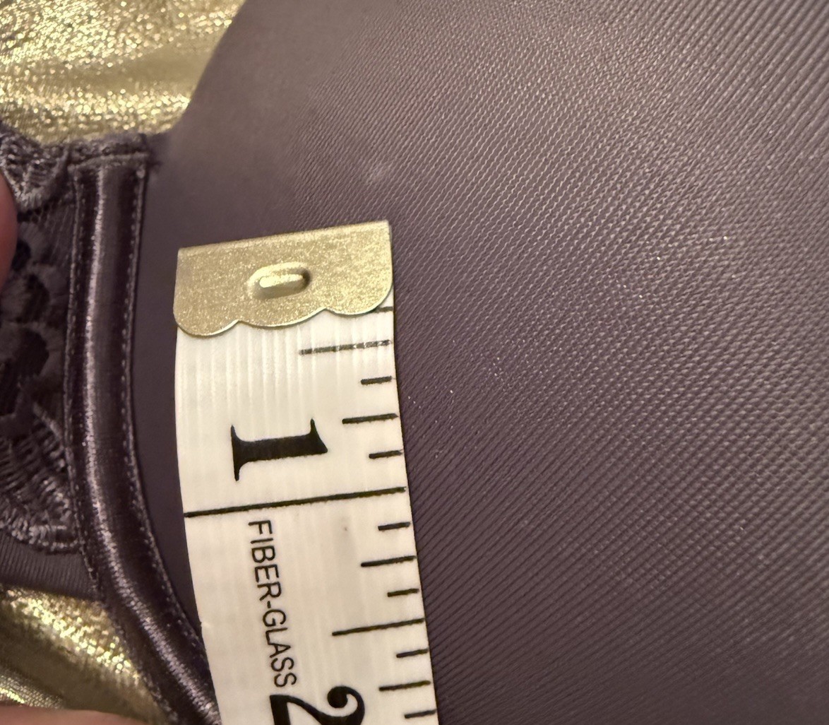 NEW Vanity Fair Back Smoothing Underwire T-Shirt Bra #76380 Gray Size 36D