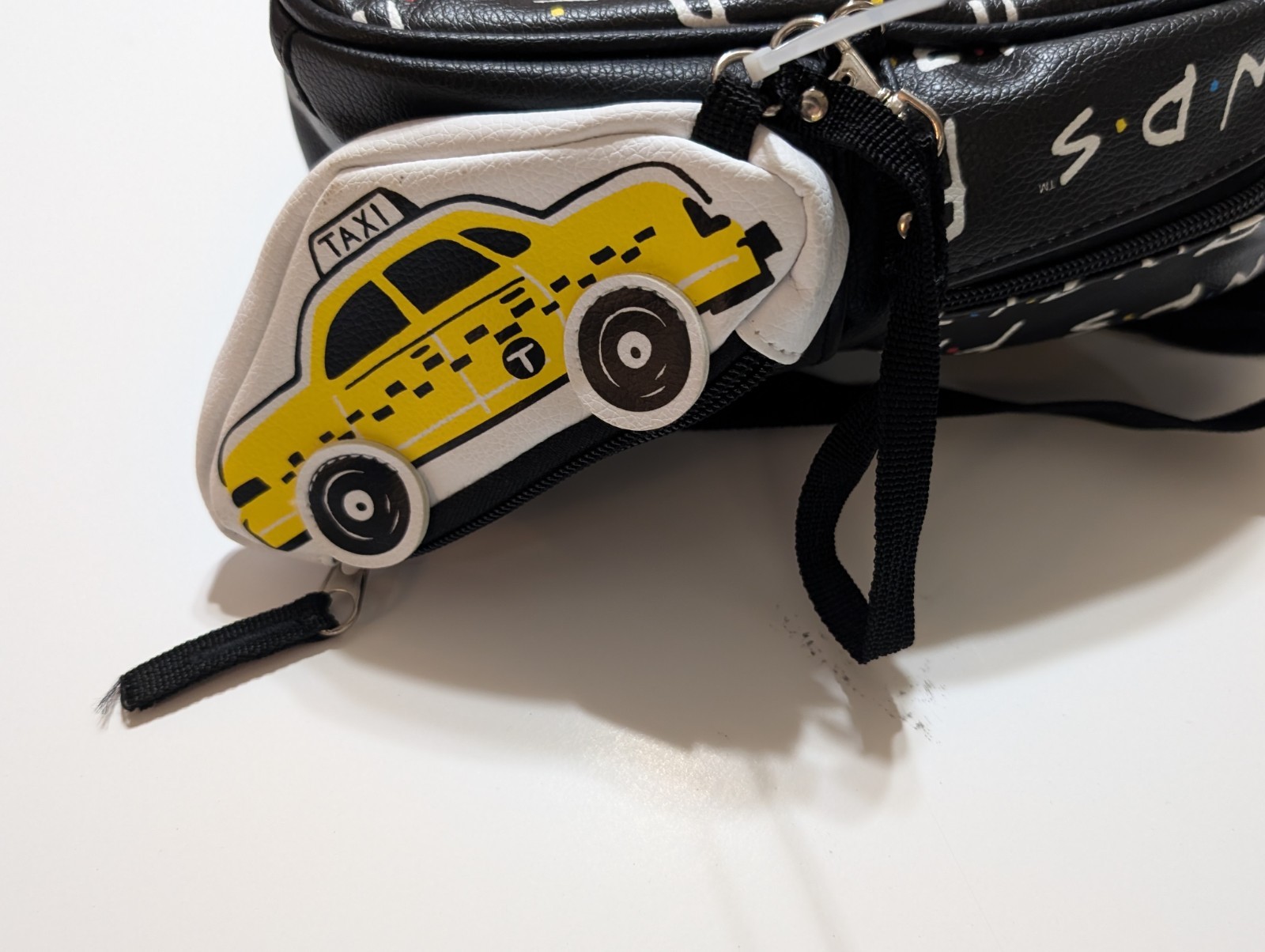 NWT Friends TV Show Mini Backpack Book Bag With Taxi Coin Purse