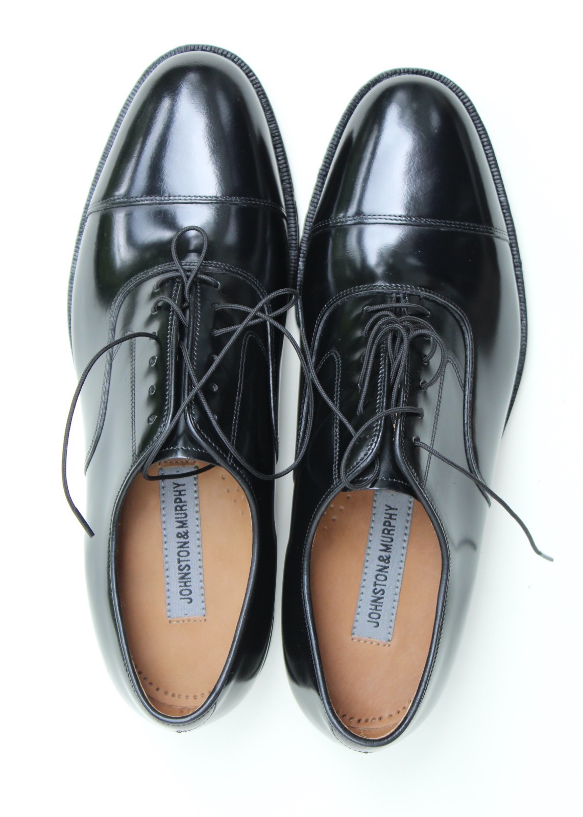 Johnston and Murphy Men’s Melton Oxford Size 10D, Never Worn, New, Other, Black
