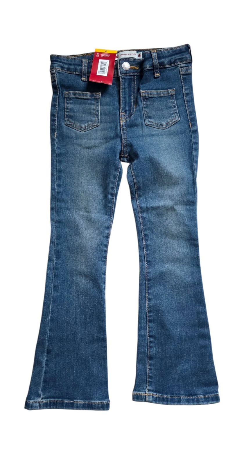 Levi’s Girls Flare Denim,Regular Rise Flare Jeans Size 6