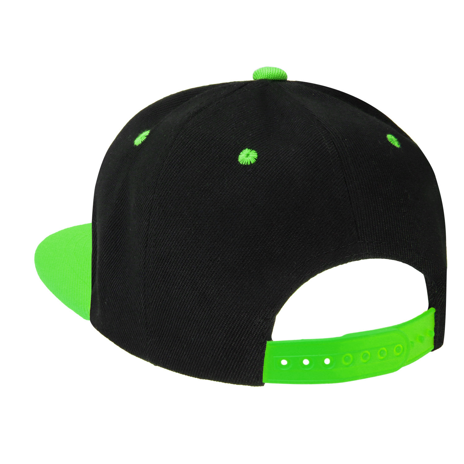 Plain Blank Snapback Hat Cap Hip Hop Style Flat Bill Adjustable Size Ship in Box