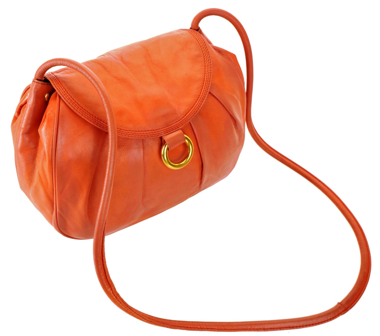 Vintage LOEWE Anagram Leather Shoulder Crossbody Messenger Satchel Bag Spain