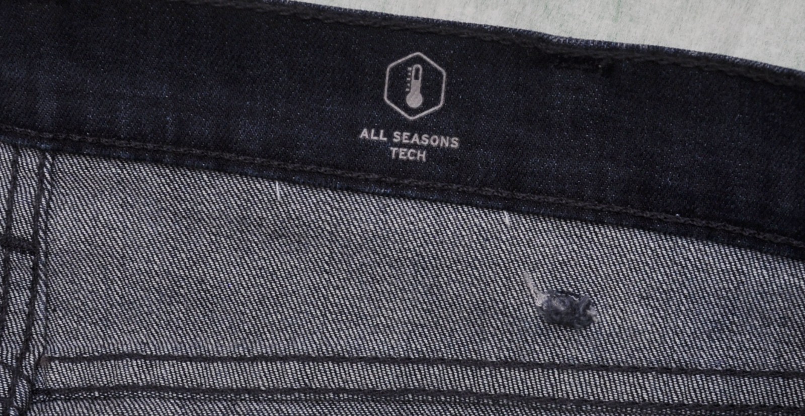 Levi’s 502 Jeans Men 38 x 32 All Seasons Tech Dark Wash Straight High Rise Pant