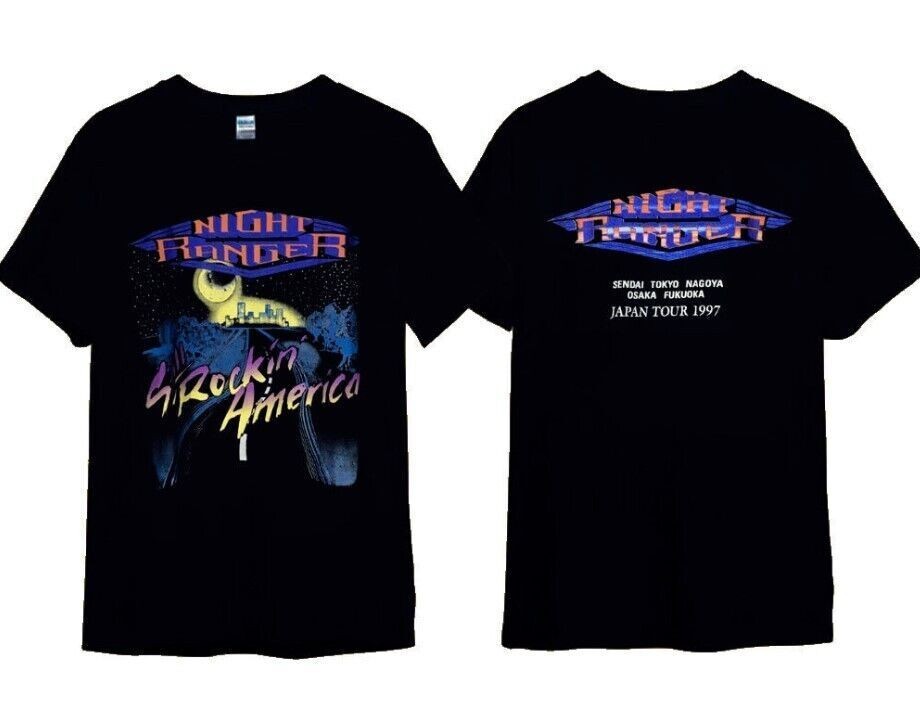 Vintage 90s Night Ranger still Rockin America Unisex S-5XL Shirt AA225