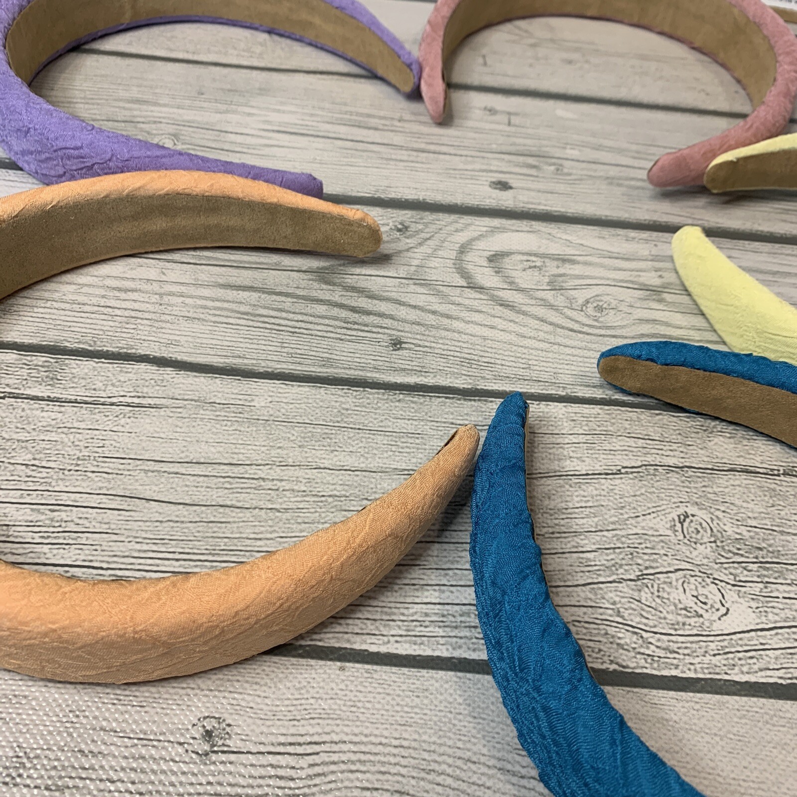 5 Pack Women Wide Headbands Padded Girls Fashion Head Wrap Hoop Nonslip Solid