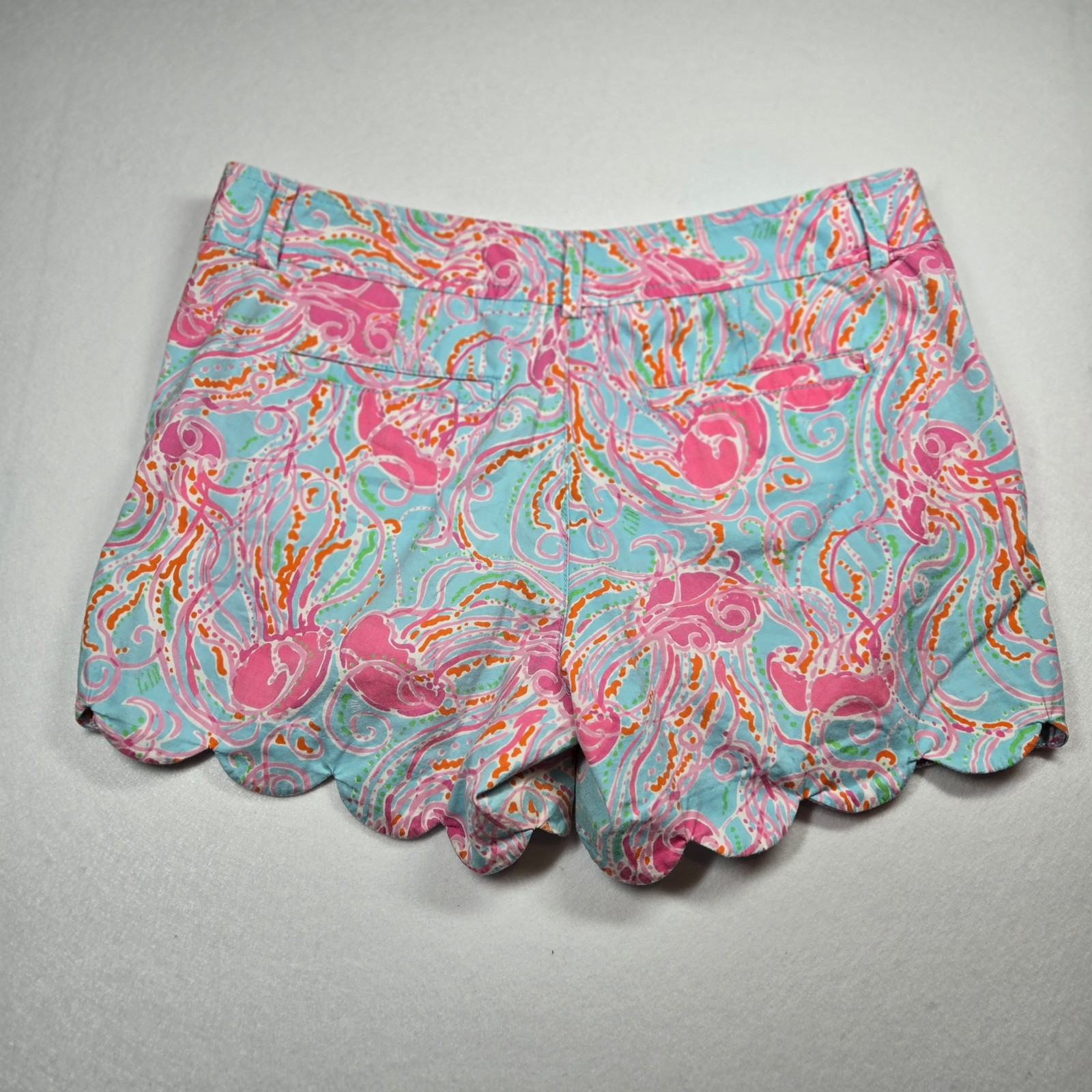 Lily Pulitzer Scalloped Hem Shorts Size 6
