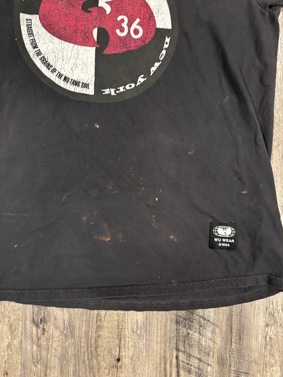 Wu-Wear Shirt Size L Wu-Tang Clan Raekwon Ghostface Killah see description