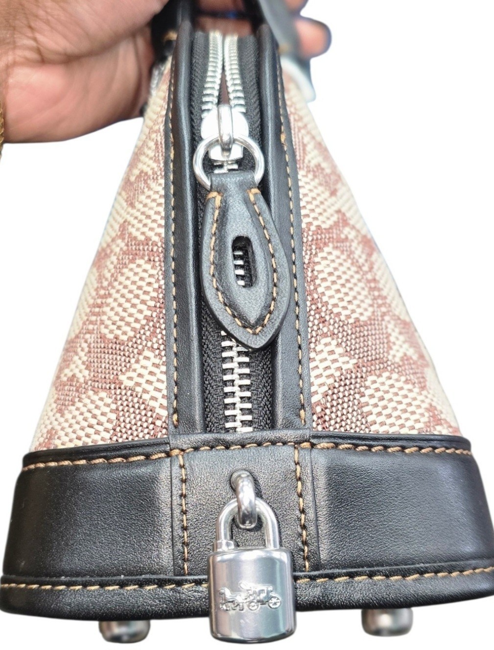 COACH 1941 Revel Bag 24 in Signature Jacquard and Glovetanned Leather