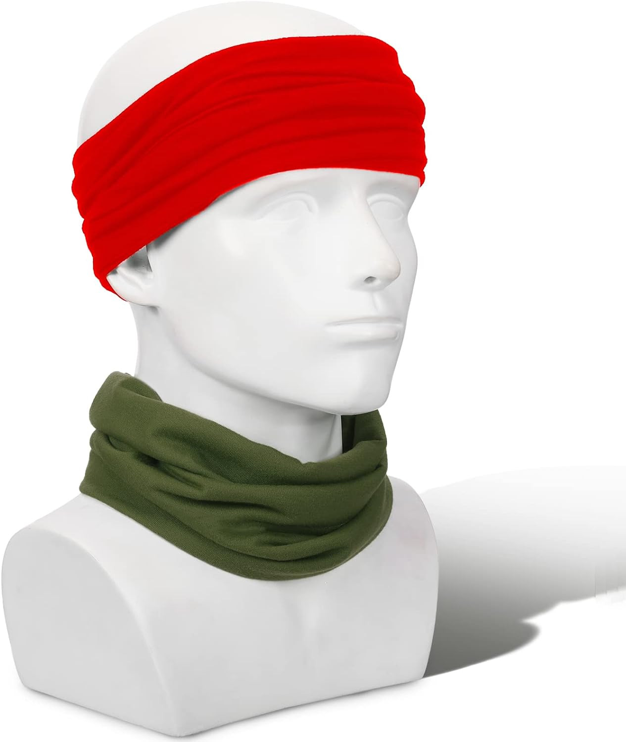 4 Pcs Dreadlocks Tube Sock Wide Elastic Headband Loc Cap Long Hair Dreads Head W