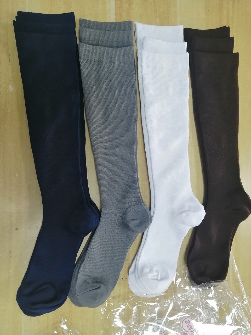 6 Pairs Copper Compression Socks 15-20mmHg Graduated Support Mens Womens S-XXL