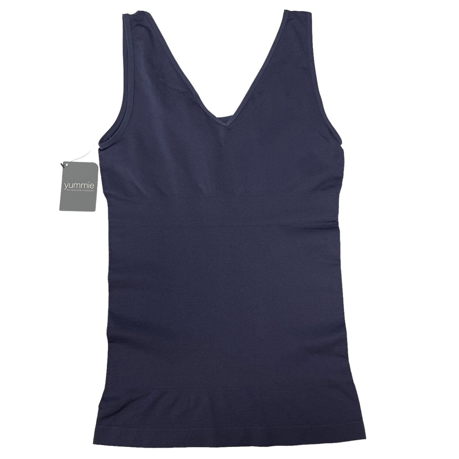 Yummie Tank Top Seamless 2 Way Shaper V Neck Scoop Cami Slimmer Moderate Control
