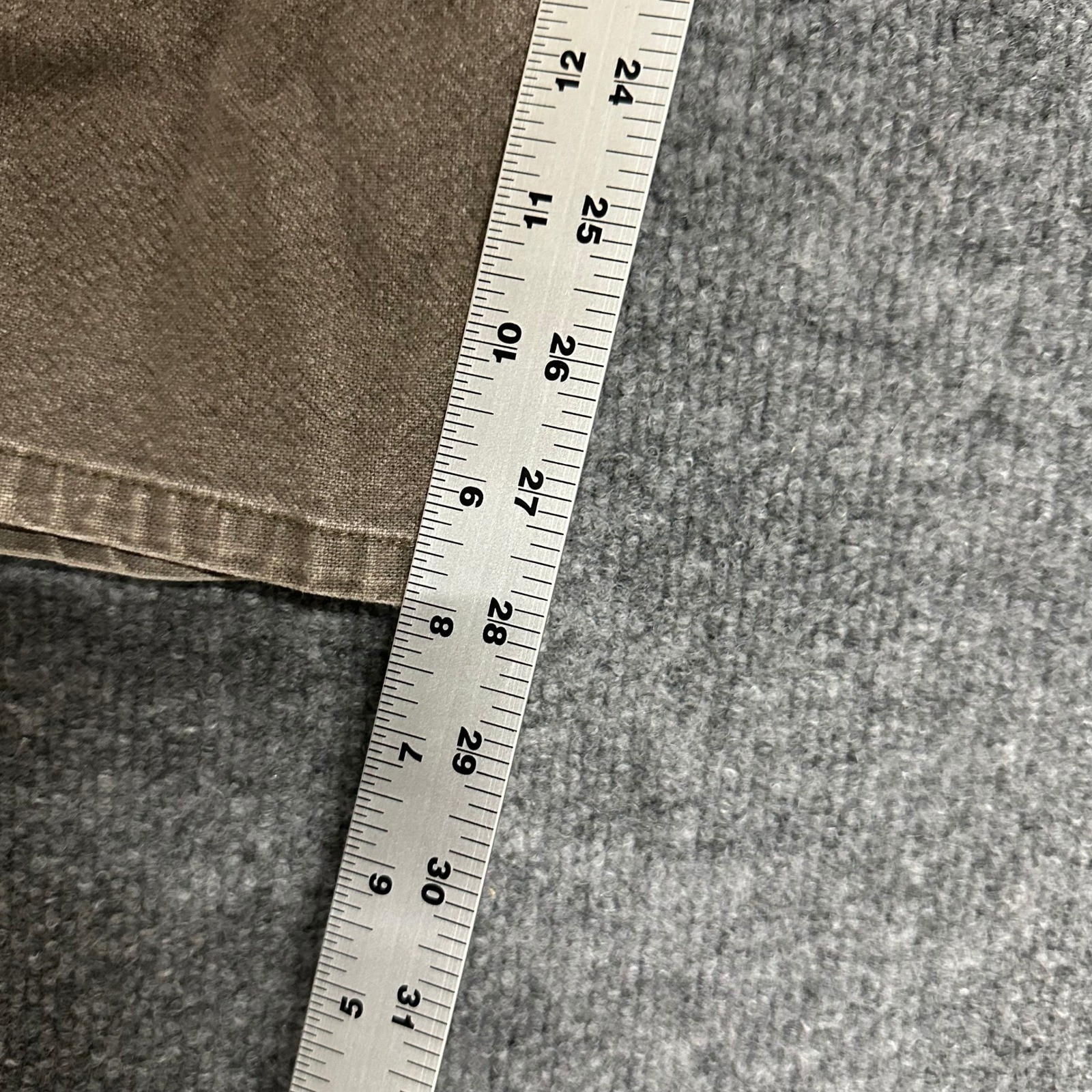 Dickies Carpenter Pants Mens Size 36×28 Brown Distressed Relaxed Fit Workwear