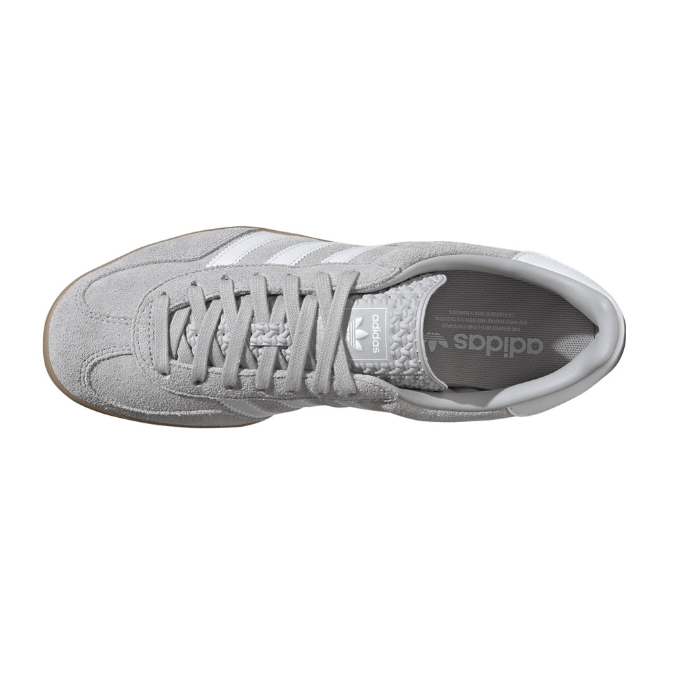 adidas Gazelle Indoor Lace Up Mens Grey Sneakers Casual Shoes JQ0176