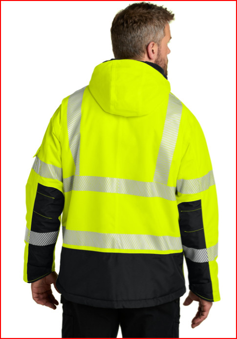 CT106694 Carhartt ANSI 107 Class 3 Waterproof Heavyweight Insulated Jac Large