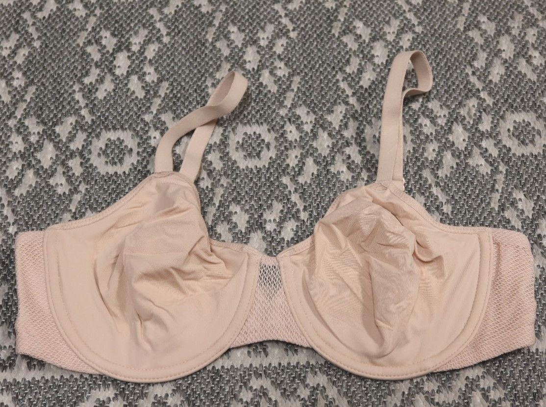 New Wacoal Keep Your Cool Underwire Bra – Size 34C – Sand – # 855378