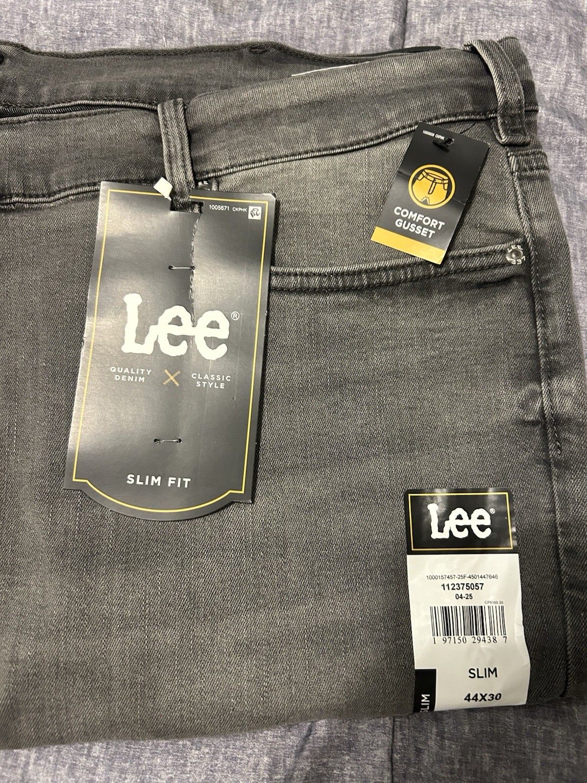 New Lee Men’s Legendary SLIM STRAIGHT jeans IN INDY color#102003517 in many size