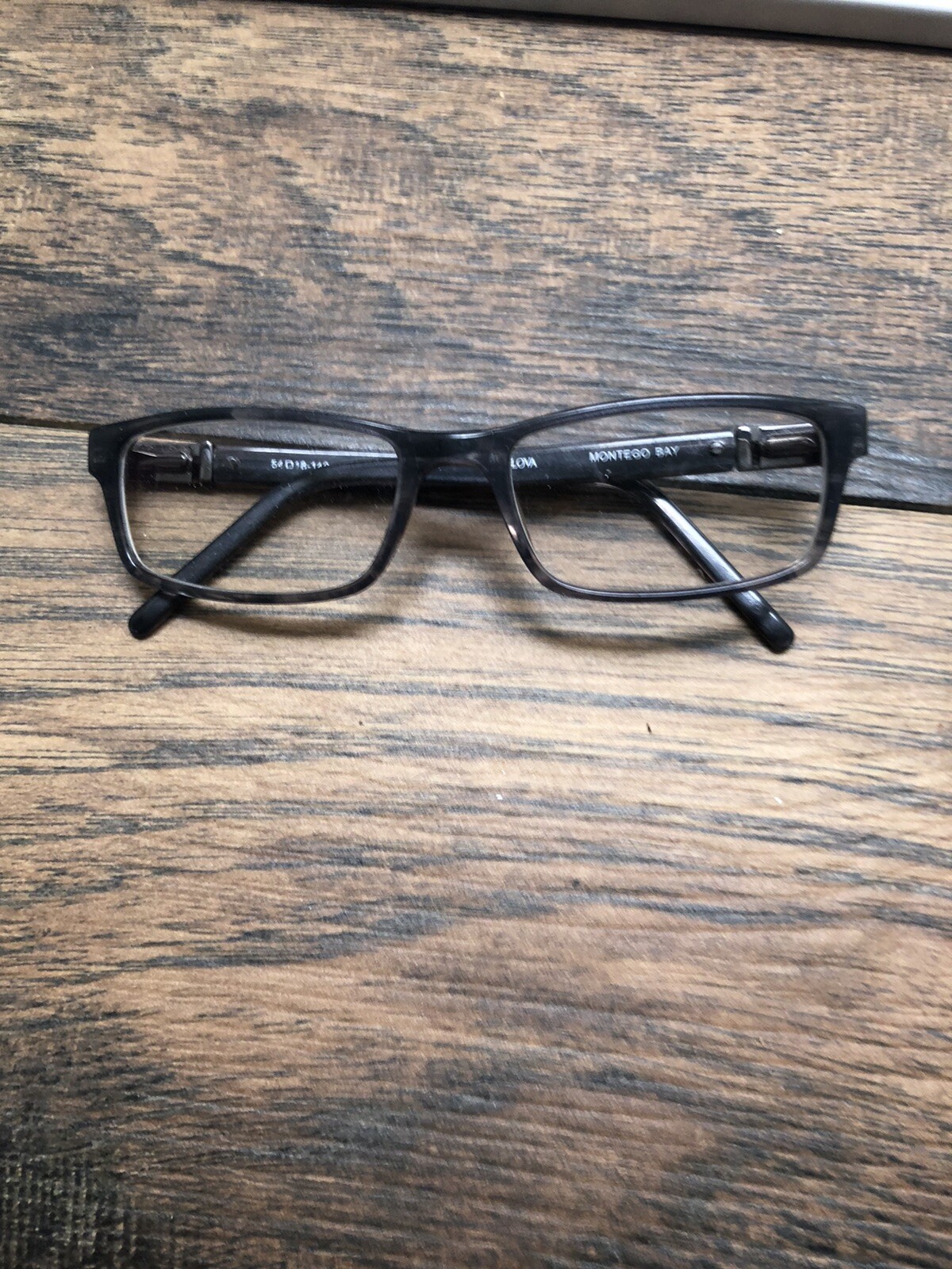 Bulova Montego Bay Eyeglasses Glasses 54-18-140 Frames Only Grey G200