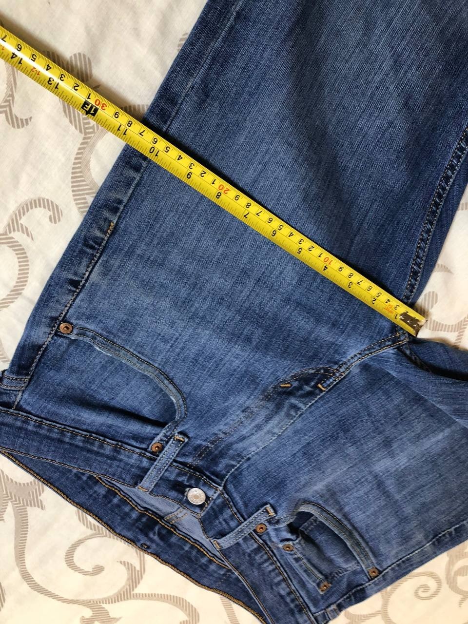 LEVIS 502 31X32 Denim Jeans Slim Fit Straight Leg