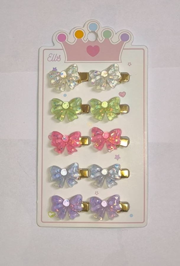 10 Pcs Flower Mini Hair Clips – Cute Floral Hair Accessories for Girls & Women