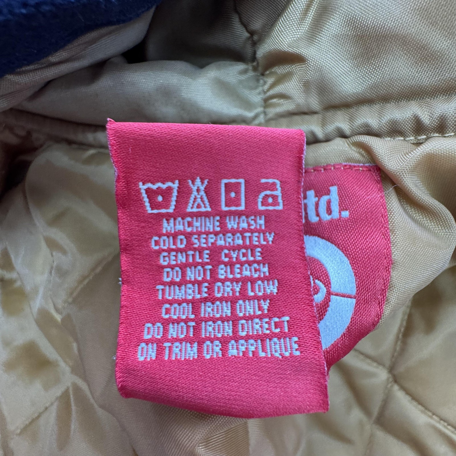 Ecko Unltd. Jacket Youth S Blue Quilted Hooded Lined Insulated Pockets Logo