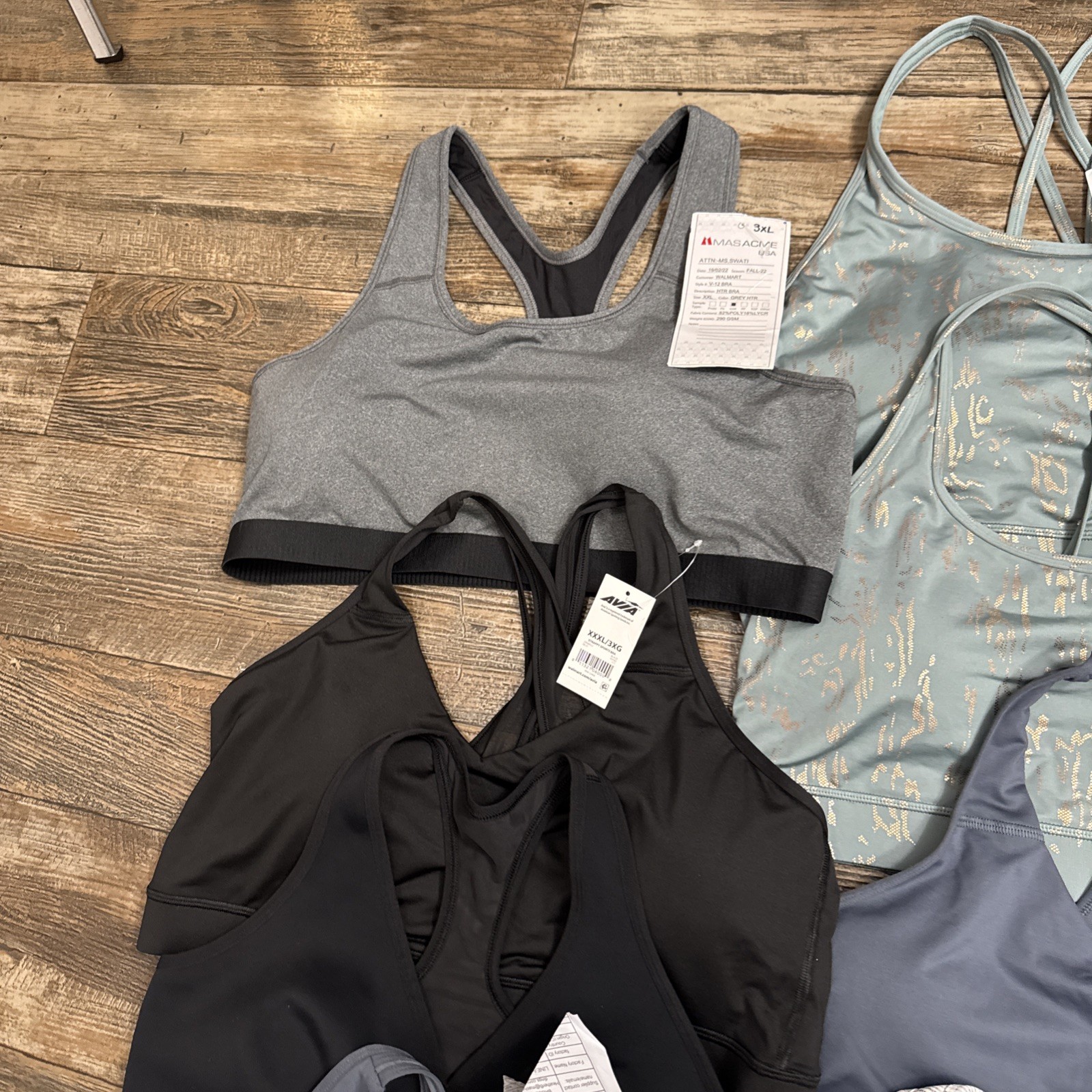 AVIA Xxxxl To L Women’s Assorted S Clothing Lot 13 Athletic Legging Sport Bra