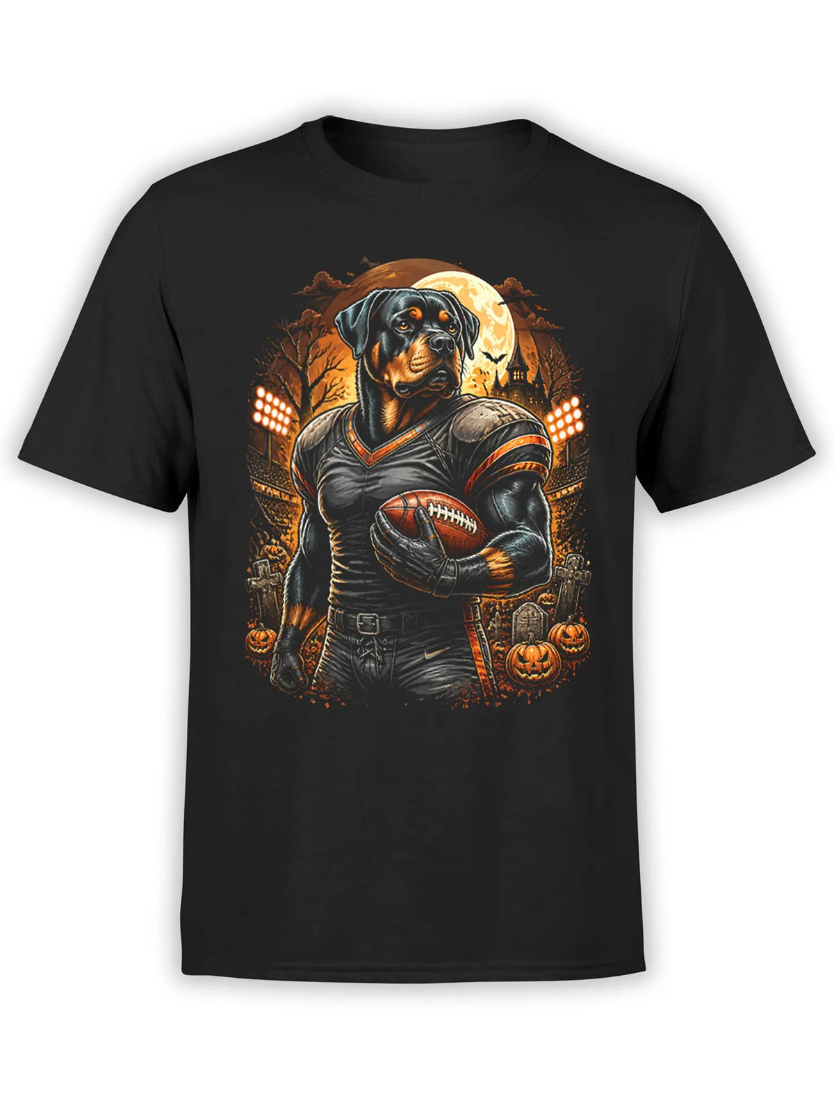 Rottweiler Gridiron Dog T-Shirt | Unisex