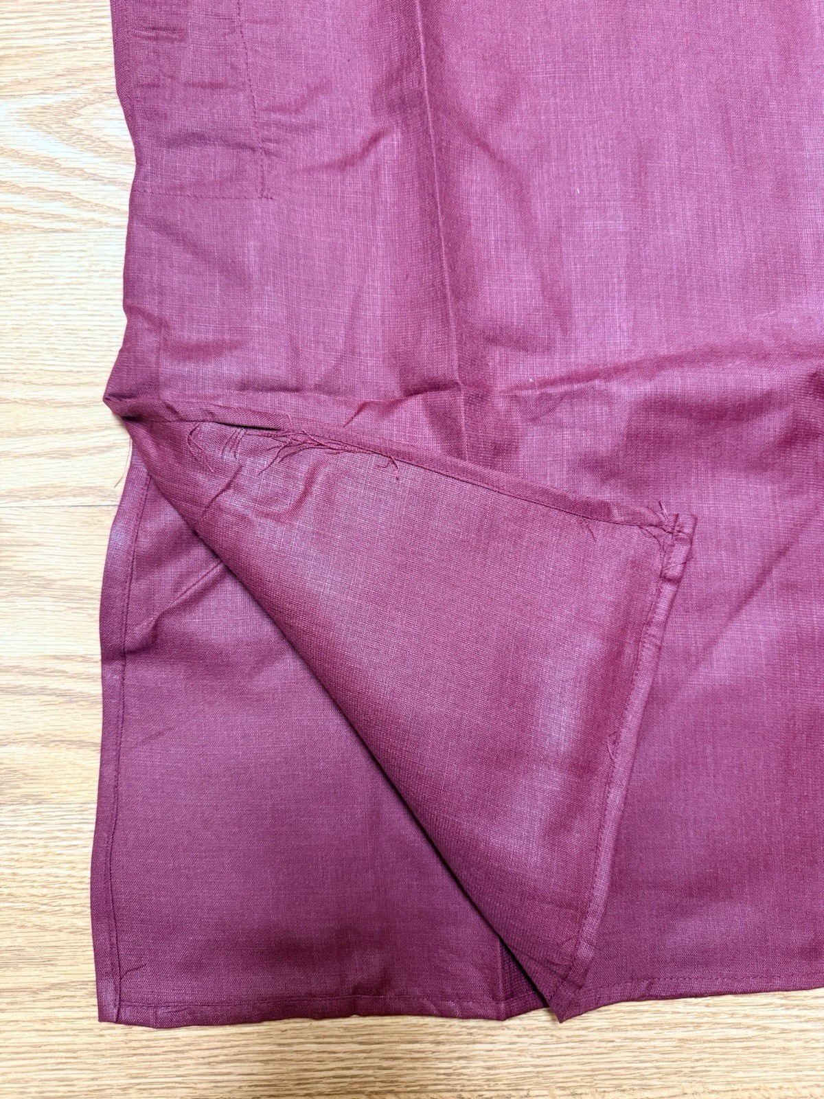 Maroon cotton embroi Haldi NWT Men’s Kurta PAJAMA SET SZ 38 M India-USA seller