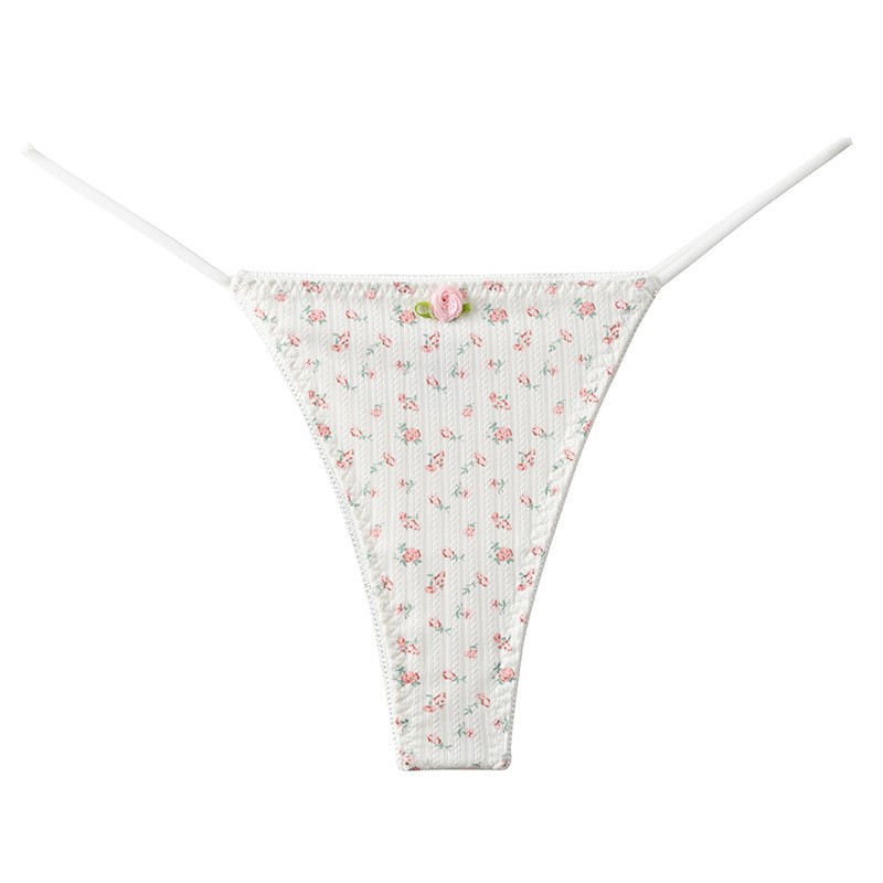 3 Pack Lot Sexy Womens Floral G string Thong Panties Underwear Lingeries Briefs