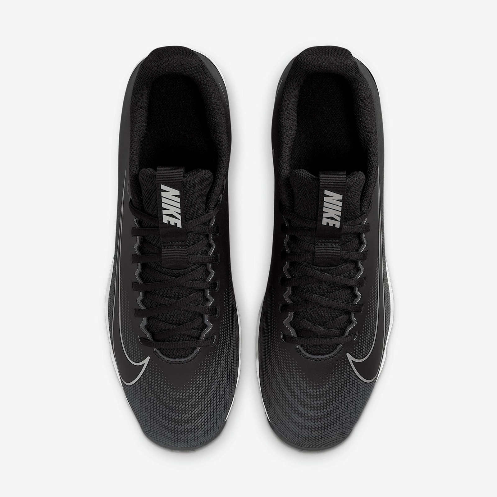 Nike Vapor Shark 3 Football Cleats (FB3304-002, Black/Dark Grey/White/Black) Siz
