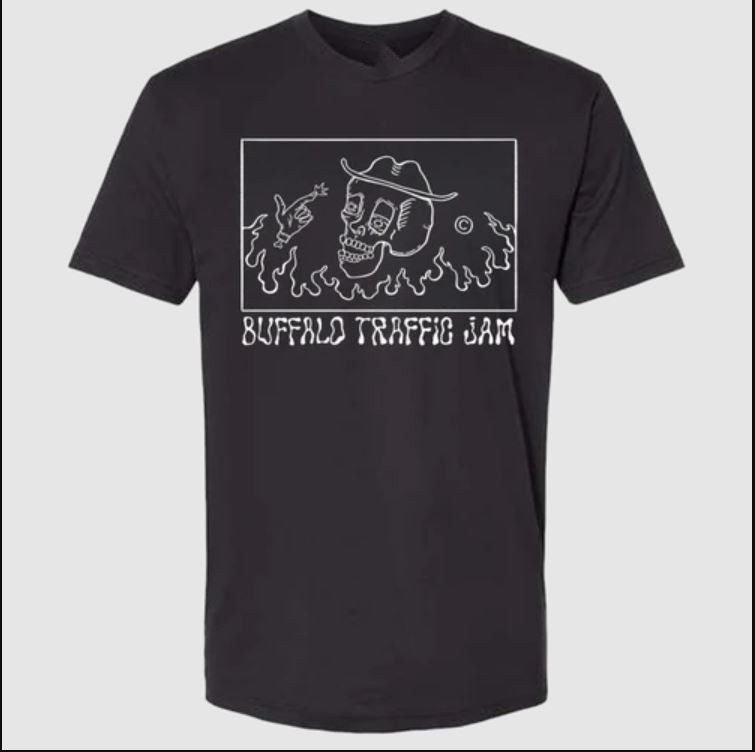 Vintage hot Buffalo Traffic Jam Size S-4XL Black Unisex Tee shirt 645