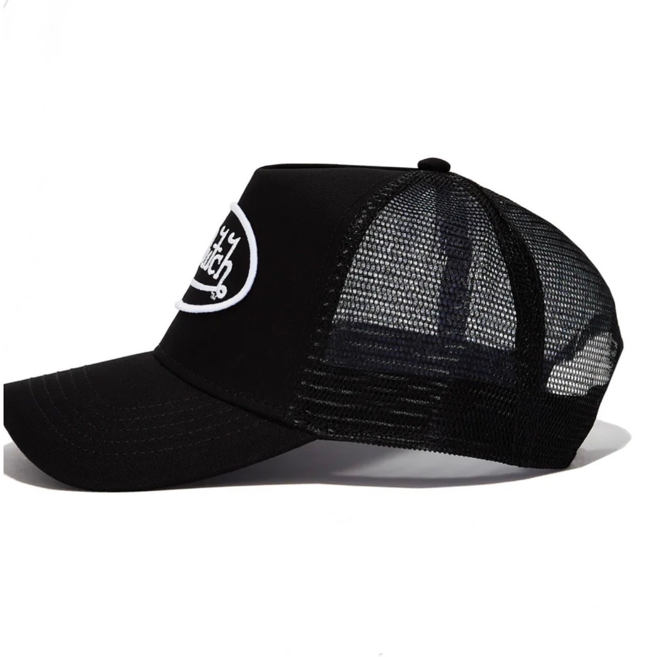 NEW Von Dutch Hat Black White Patch Trucker Mesh SnapBack Cap Retro unisex Y2K