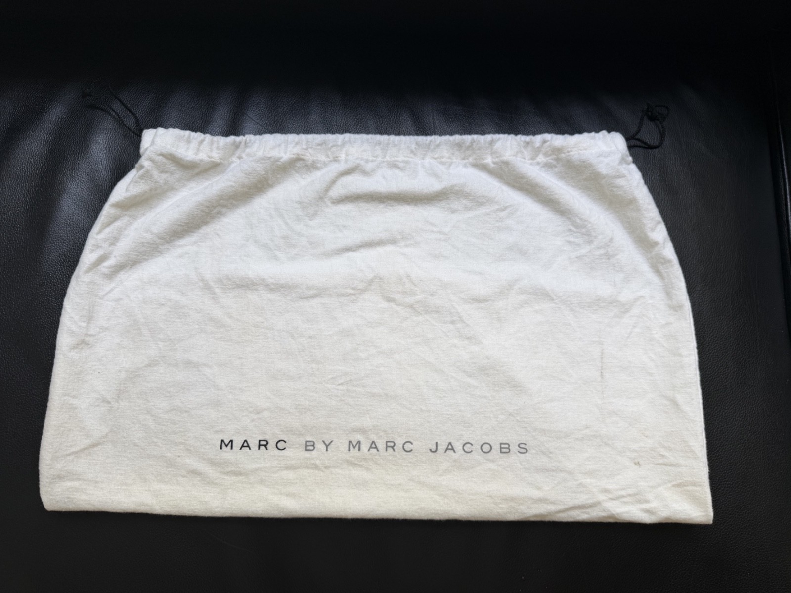 Vintage Marc by Marc Jacobs Metal Check Groovee Woven Black Gold Y2K OG Dustbag