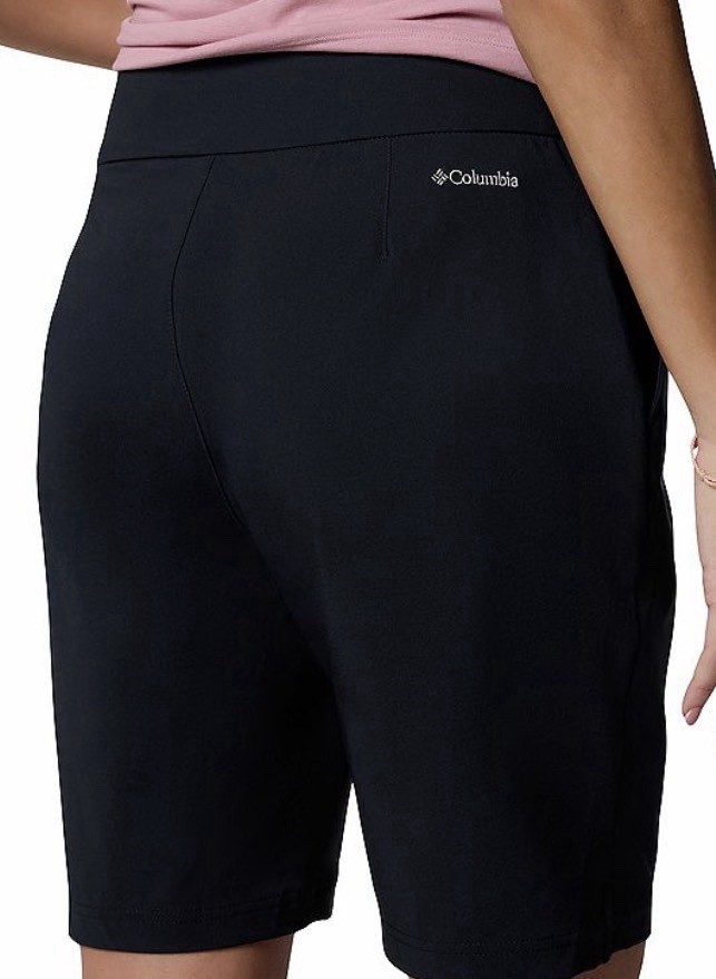 Columbia All Seasons Women Long Short Black Size Large New