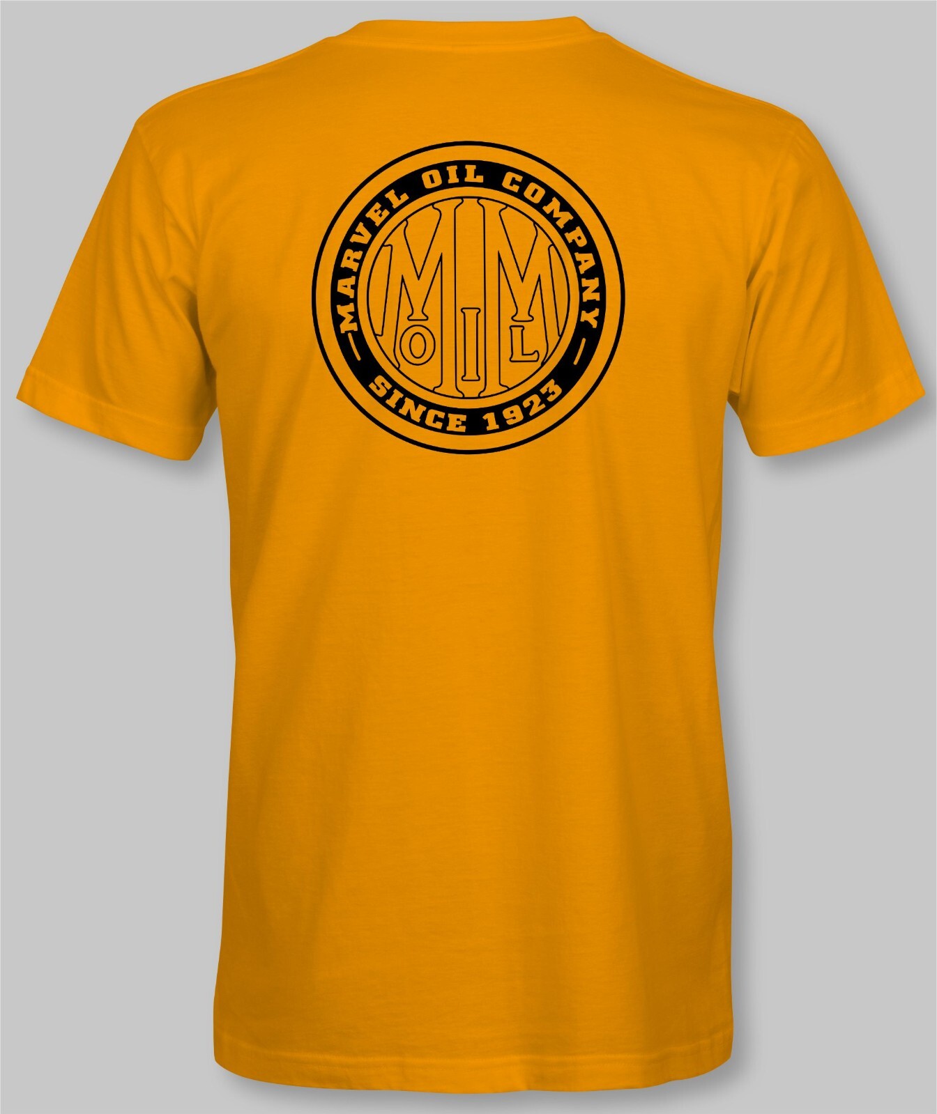 Marvel Mystery Oil Retro T-Shirt 50/50 Cotton Blend james hot rat rod jesse