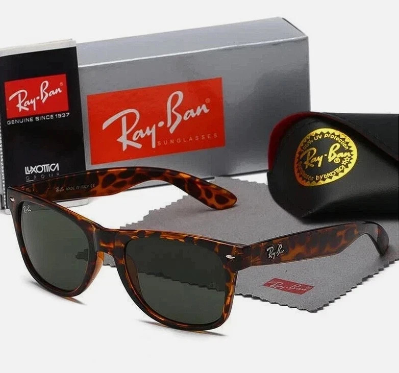 Ray-Ban 2140 Neutral Adult Fashion 56mm Lens Sunglasses -Brand New-Polycarbonat