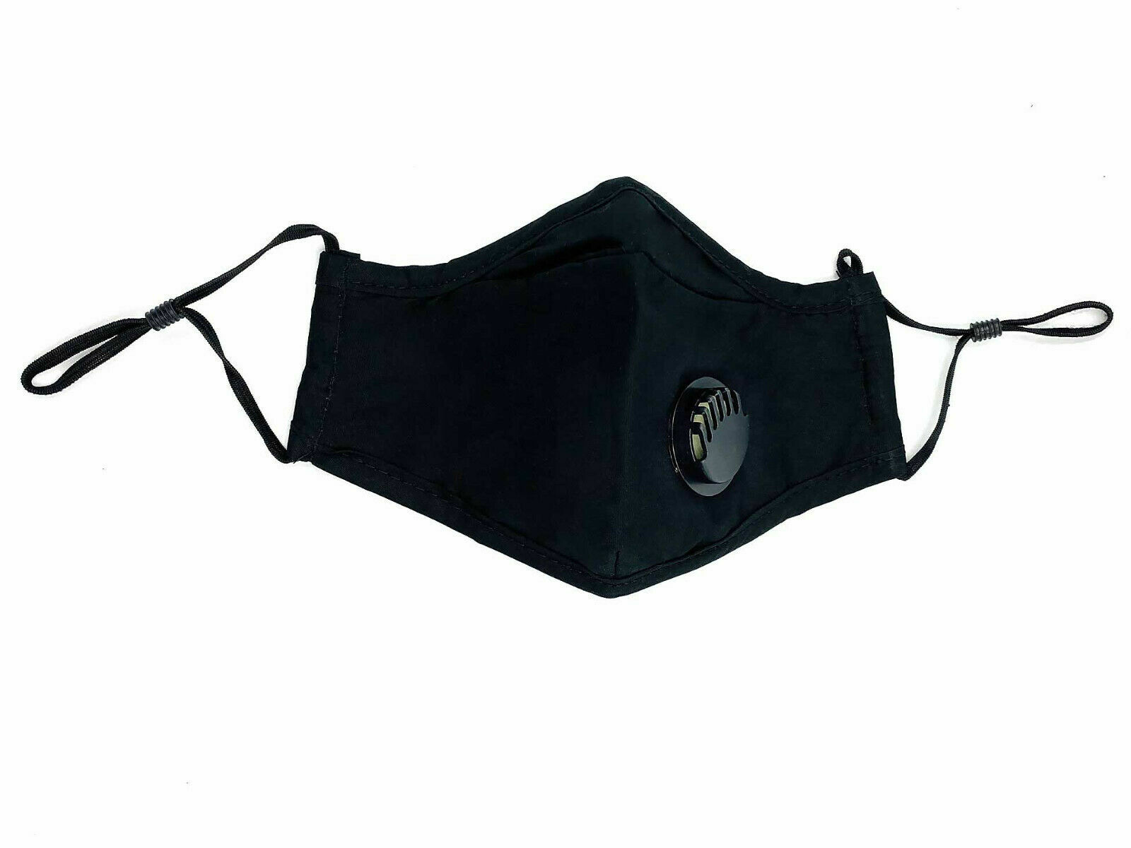4 packs Face Masks high quality Reusable Washable Cloth Mask with filter (Black)