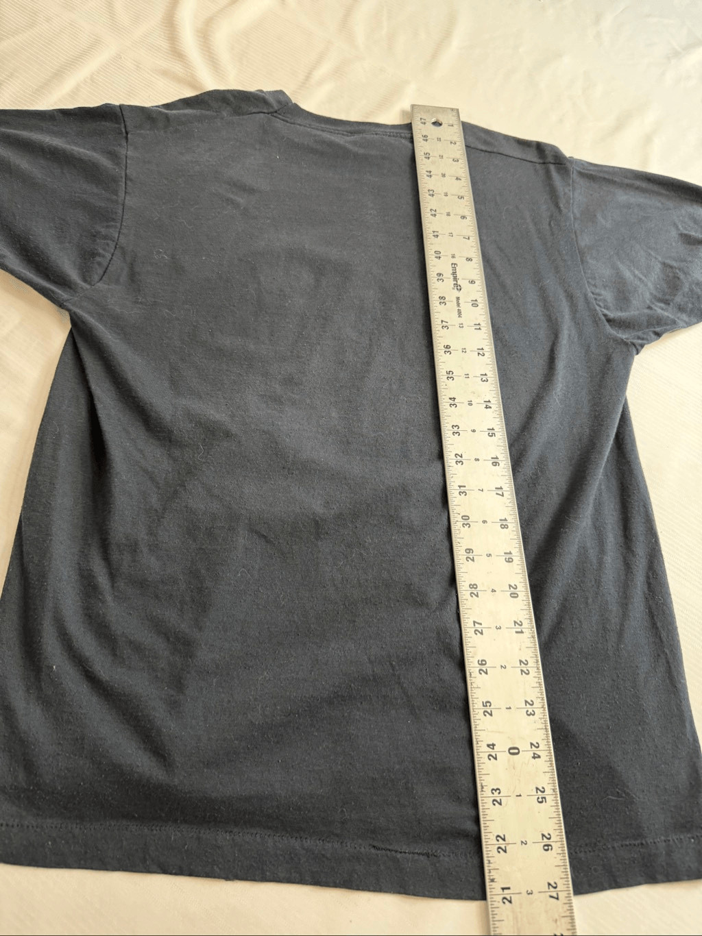 Rare 1980s Ramones Logo Screen Stars T-Shirt Richie Ramone Faded Black Large