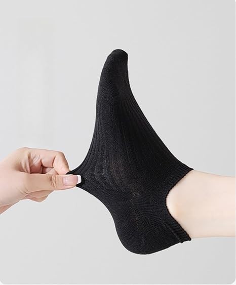Women’s No Show Ankle Socks – 5/10 Pairs Low Cut Cotton Socks
