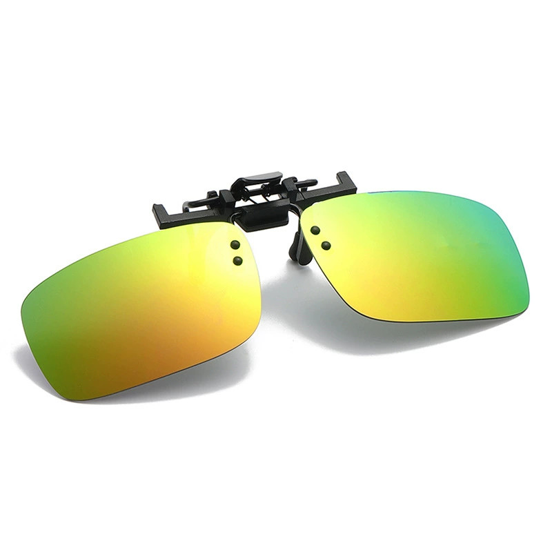 5Pcs Unisex Sunglasses Clip On Flip Up Driving Glasses Men Women Holiday best