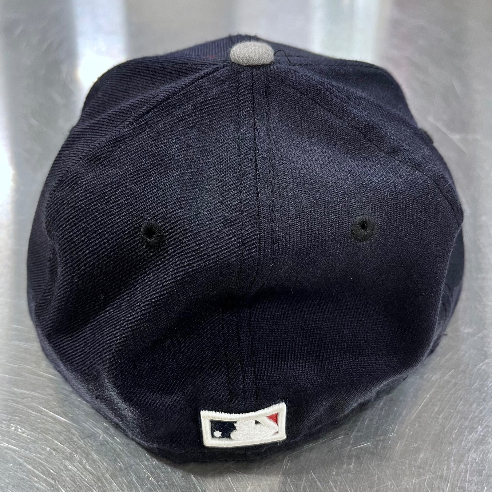 California Angels Cooperstown Logo New Era 59FIFTY 2 Tone Wool Blend Hat 7 1/8