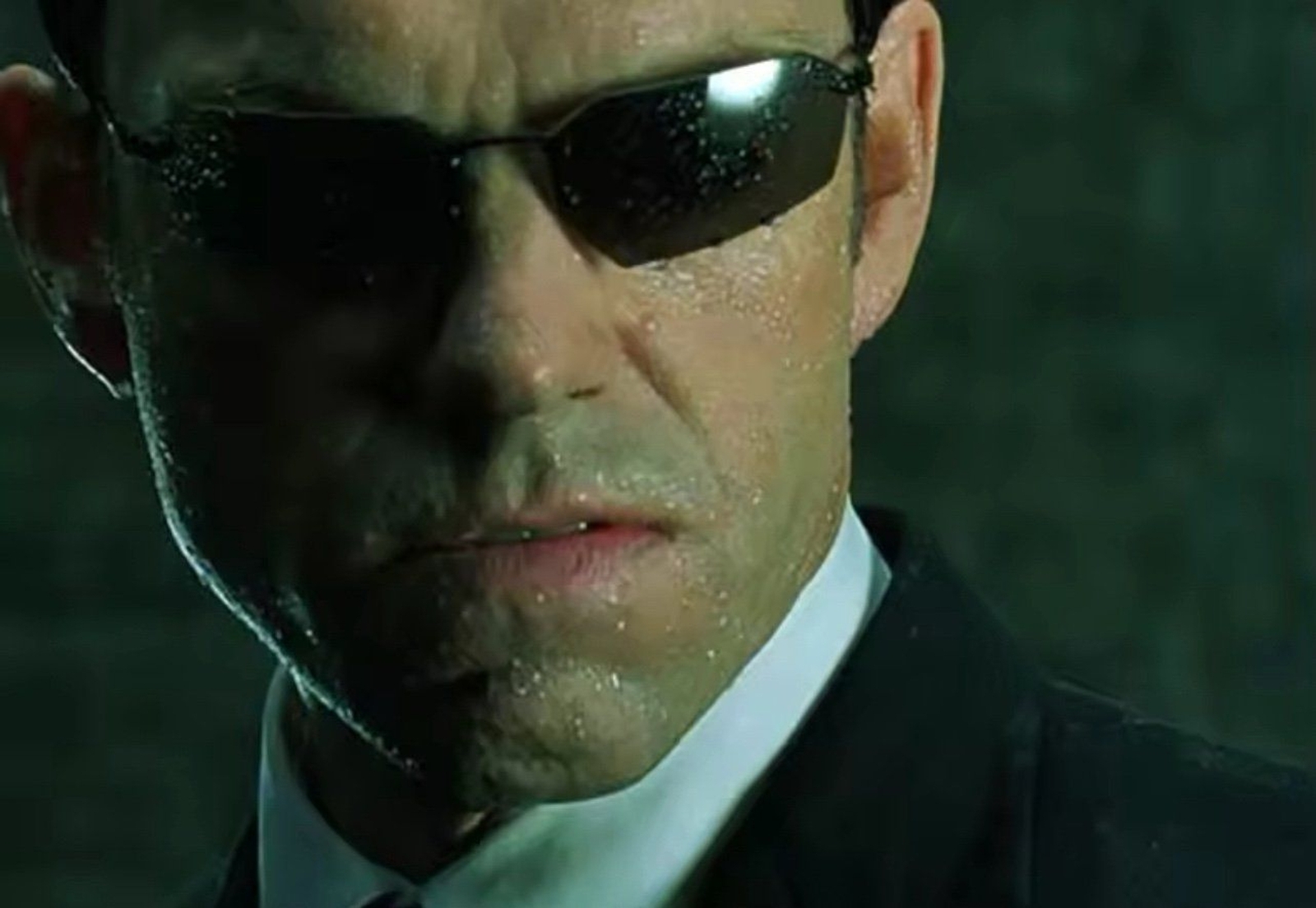Fashion Cool The Matrix Agent Smith Neo Style Polarized Sunglasses Rimless