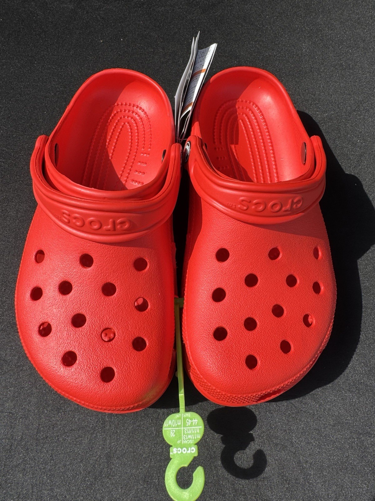 Crocs Red 9M men’s – 11W Women’s Classic Clogs Fast Shipping. 🐊