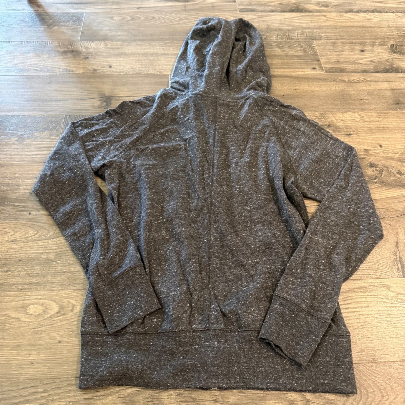 Nike Tennessee Volunteers Full Zip Hoodie Charcoal Grey Orange T Logo Small