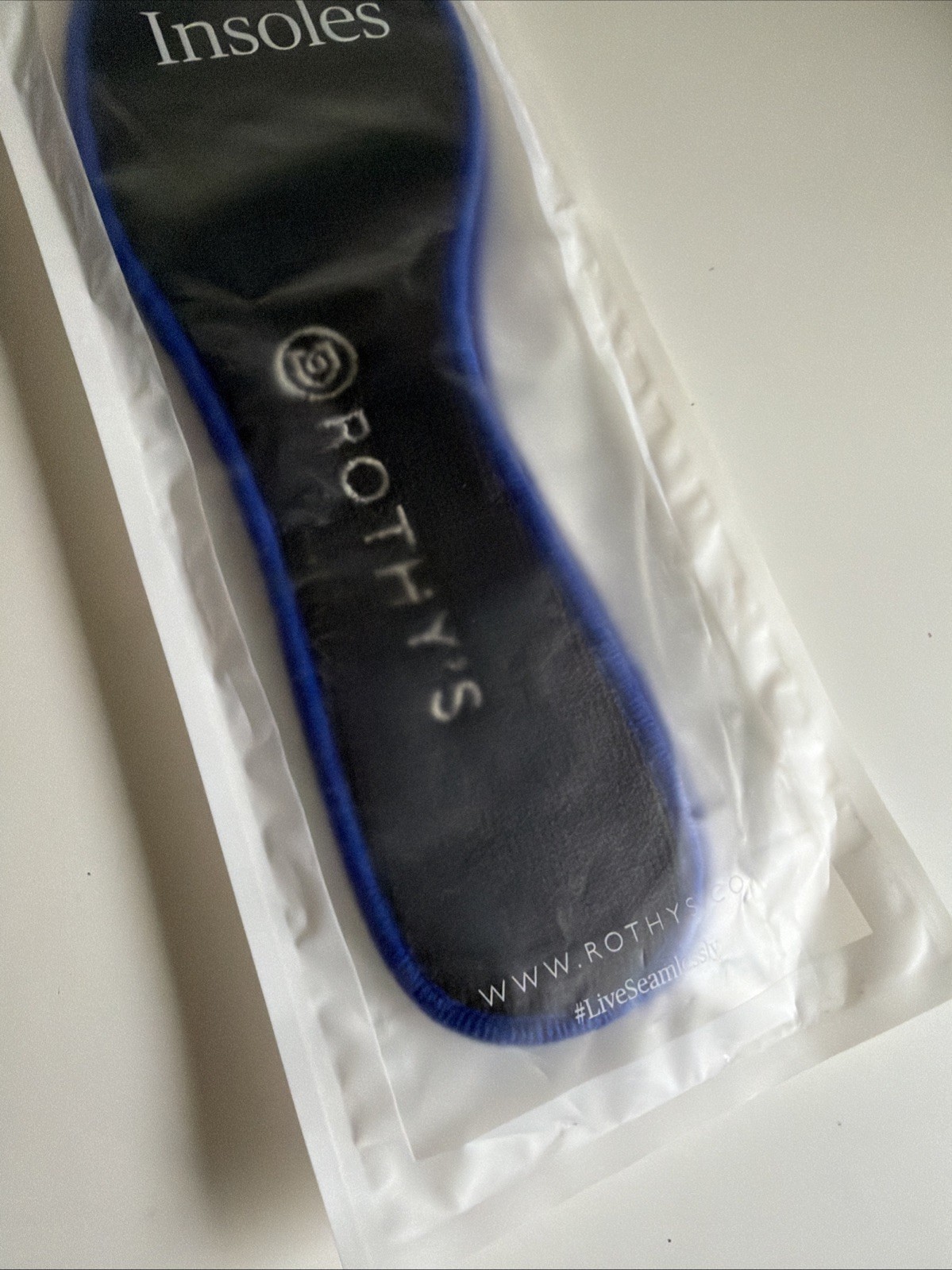 NEW Rothys Size 10.5 Insoles Machine Washable The Flat NIB Recycled Material CIN