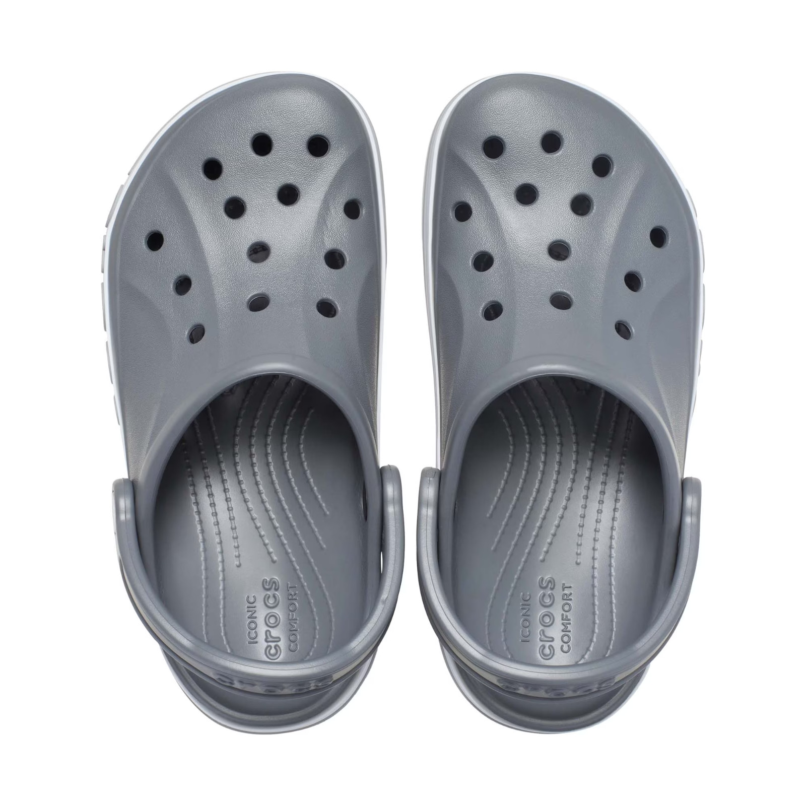 Crocs Unisex Bayaband Clog Men’s Women’s Comfortable, Slate Grey/Multi Size US
