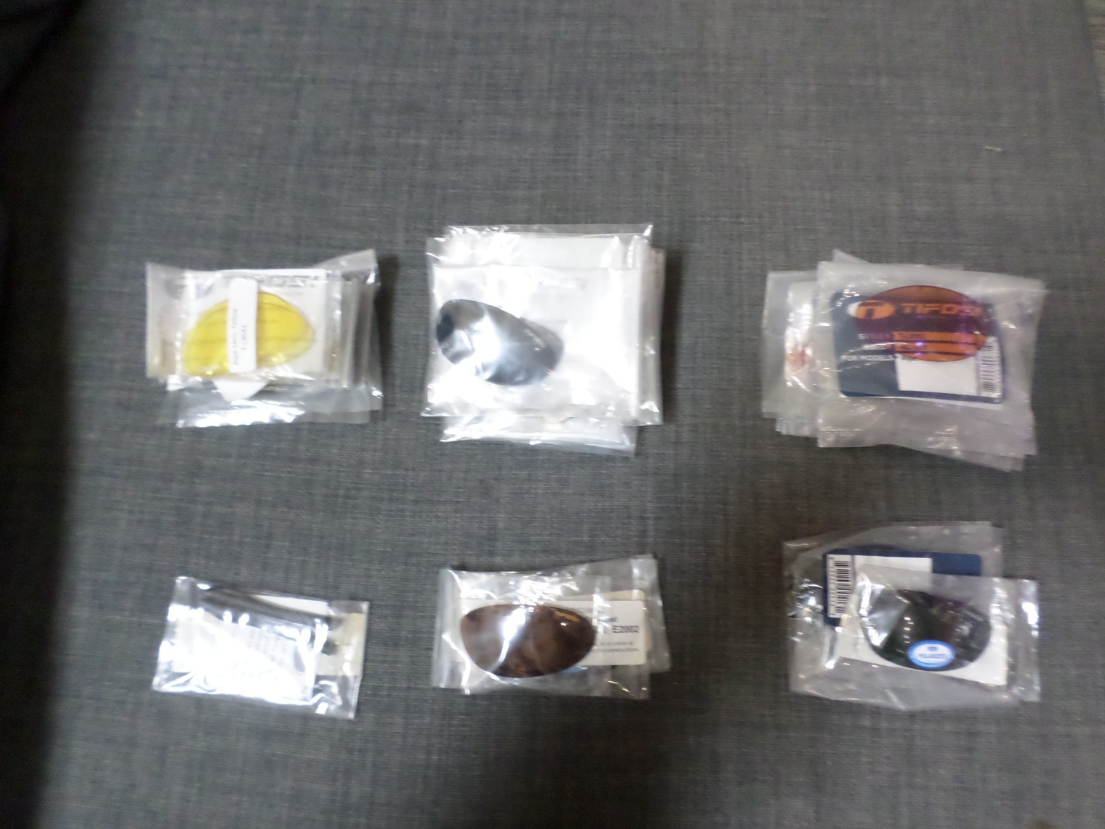 Tifosi Alpe Replacement Parts Lot – Lenses, Ear Piece – Bulk Bundle
