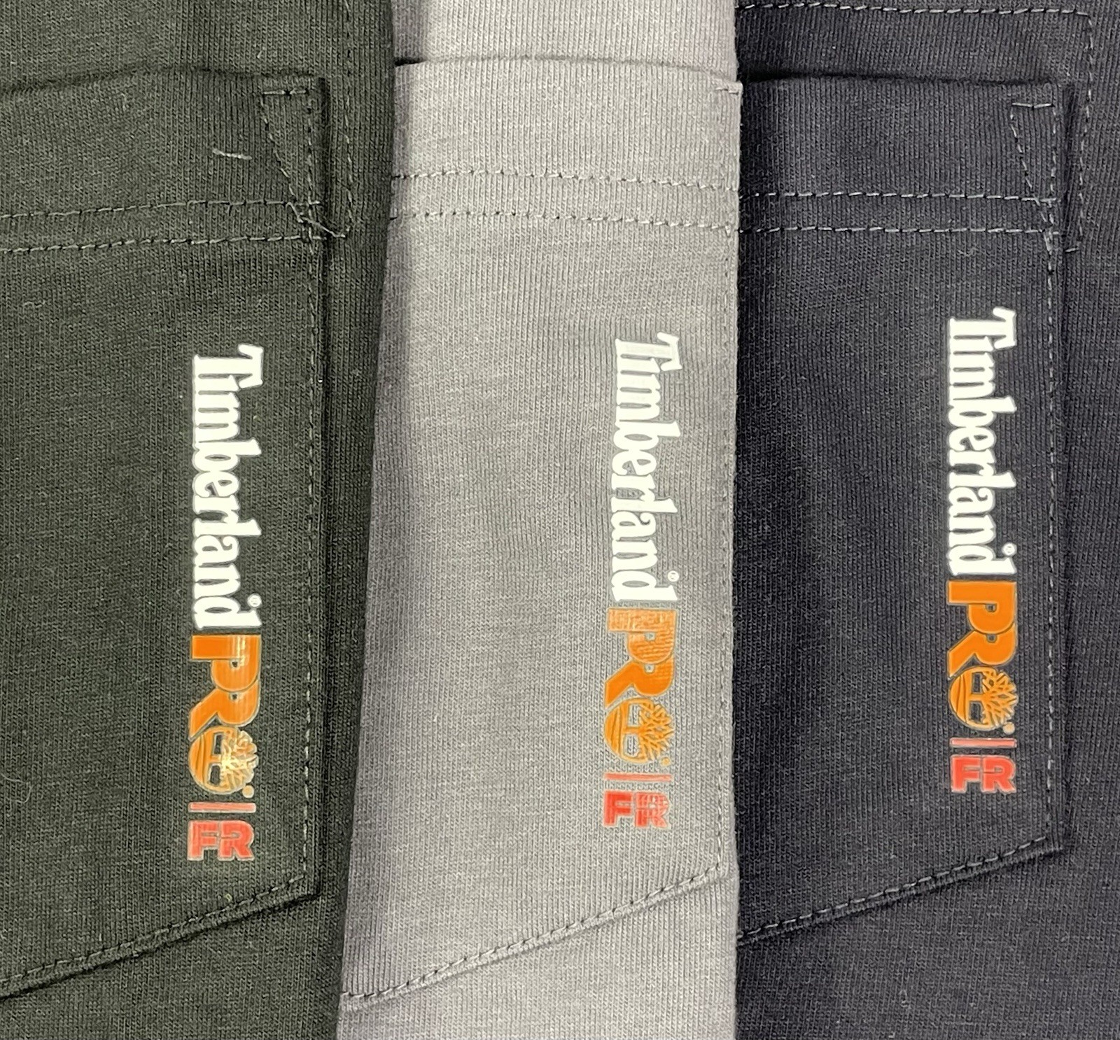 Timberland Big & Tall Lot of 3 Men’s 4XL Flame-Resistant Long-Sleeve Henley NWT