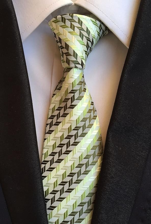 6PCS Men’s Silk Ties – Classic Woven Jacquard Necktie Set for Business