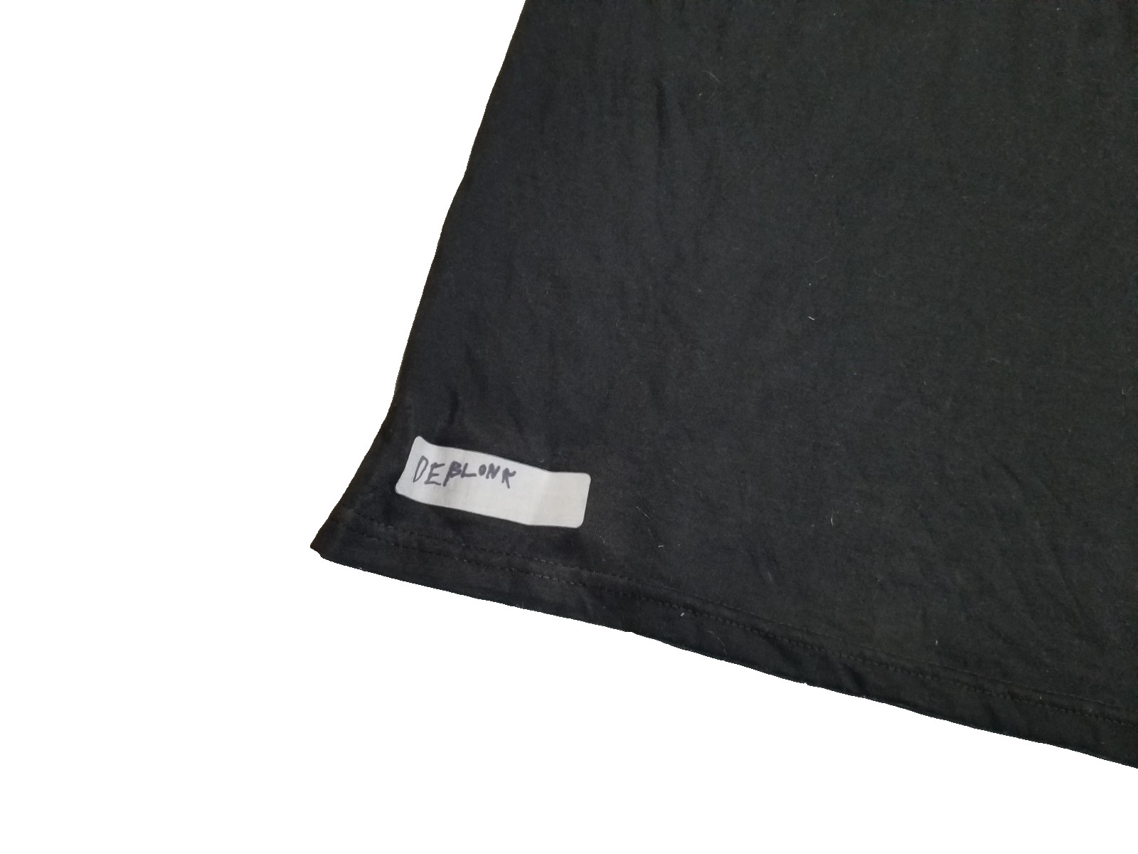 US Military Army Physical Fitness Uniform Short Sleeve Shirt Black Large EXC